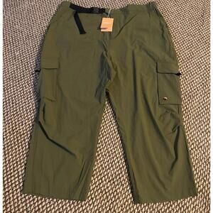 NWT Wondery Outdoor Morongo Trail Pants Forest Green Womens 3XL